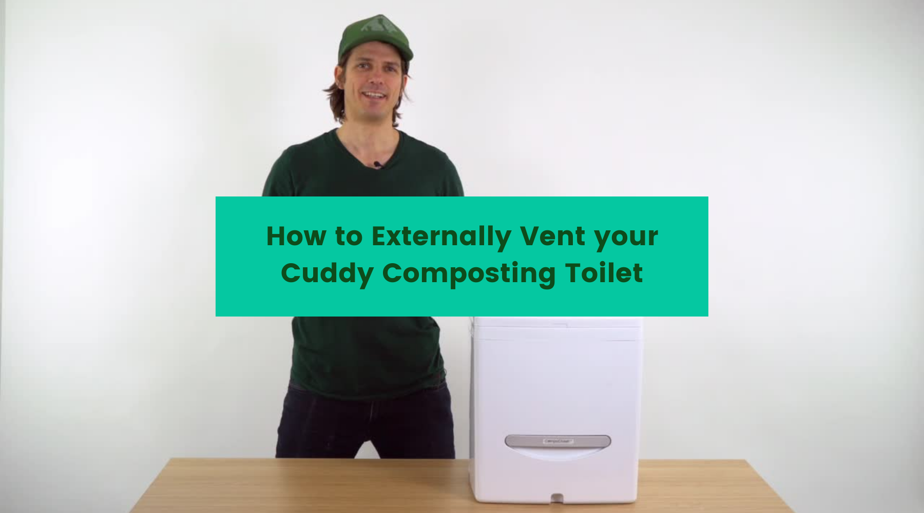 How to Externally Vent your Cuddy Composting Toilet