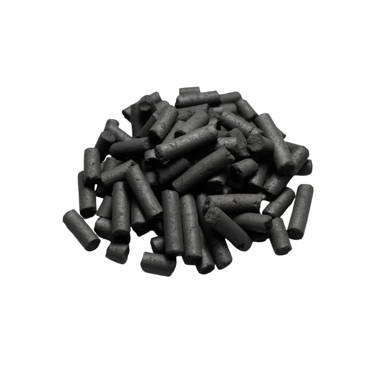 Activated carbon pellet refill for composting toilet venting filter