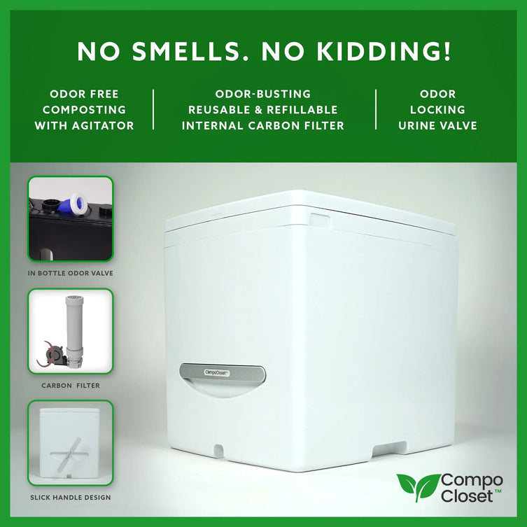 Cuddy Self Contained Composting Toilet - CompoCloset